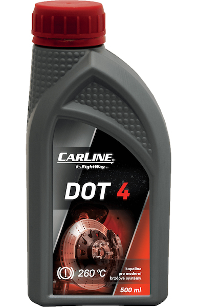 CARLINE Kvapalina brzdová DOT4, 500ml